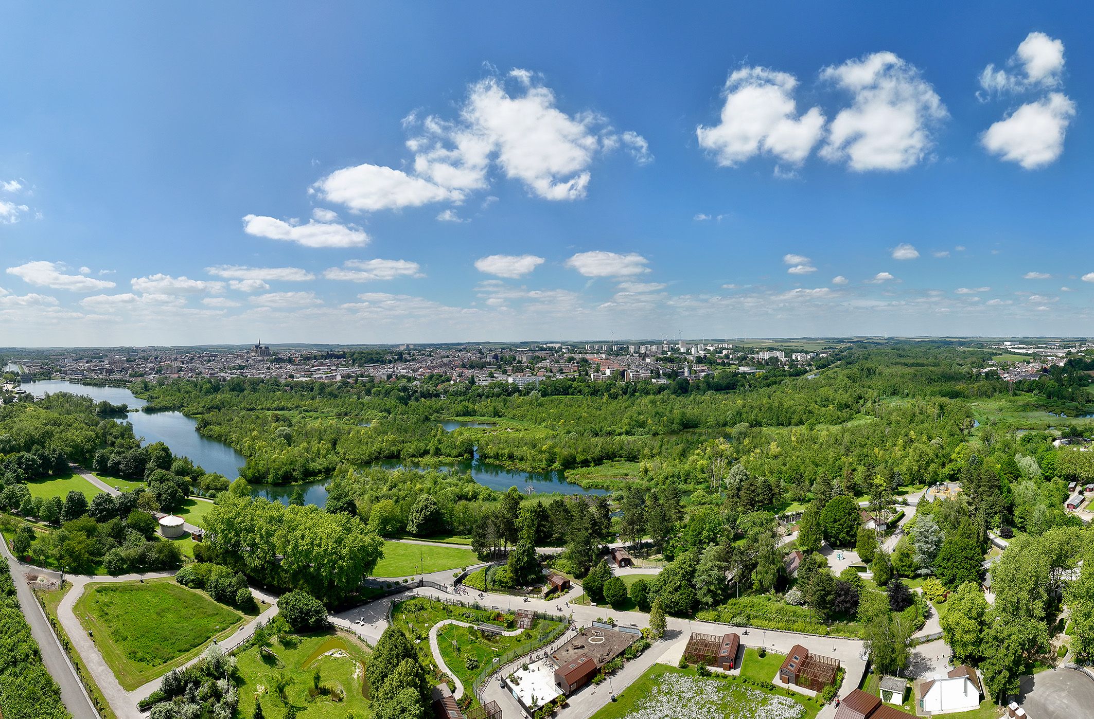 Panorama de la ville de Saint-Quentin